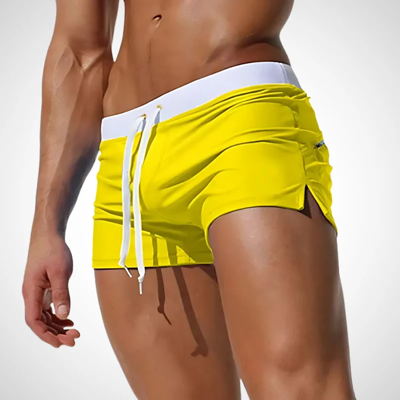 Jacob | Herren Slim Fit Kurze Badeshorts