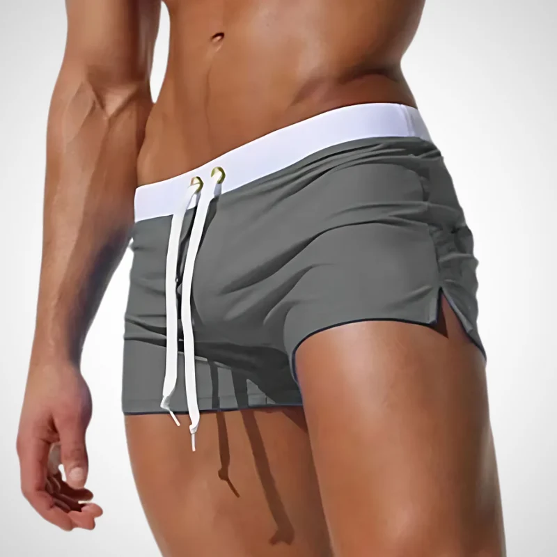 Jacob | Herren Slim Fit Kurze Badeshorts
