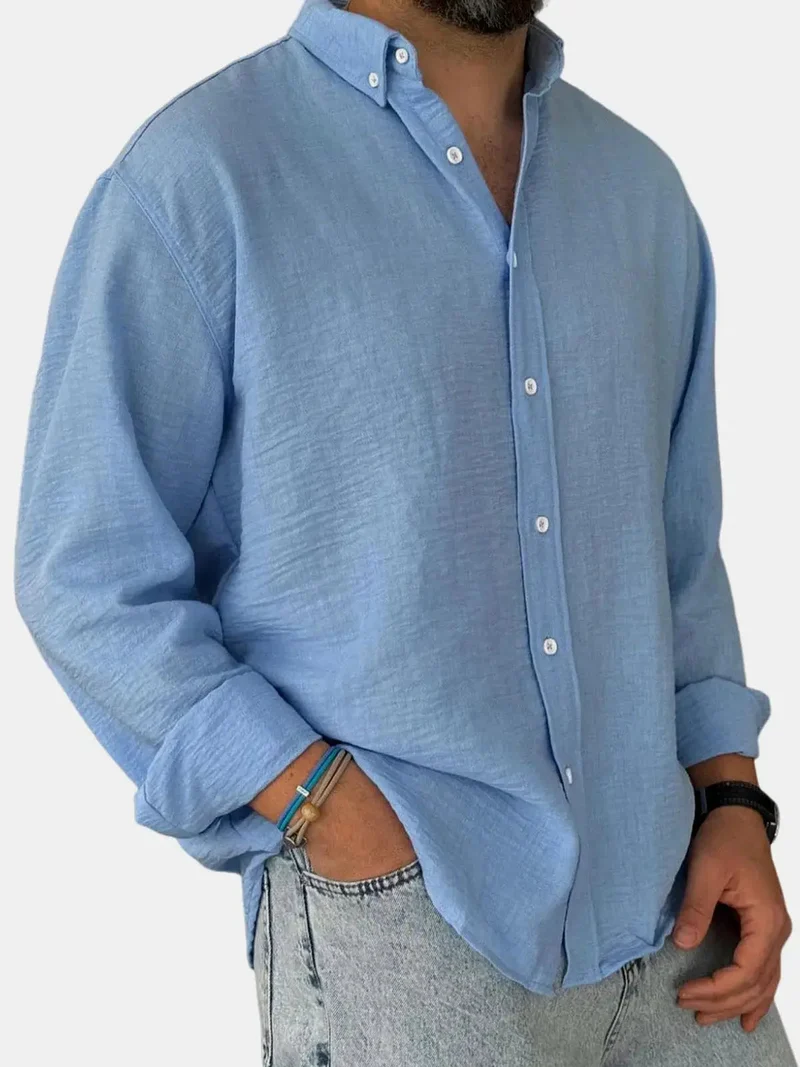 Nicholas | Herren Klassisches Button-Down Hemd