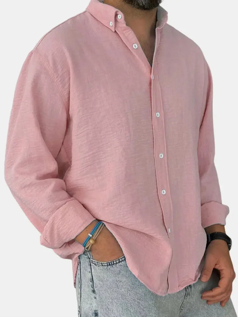 Nicholas | Herren Klassisches Button-Down Hemd