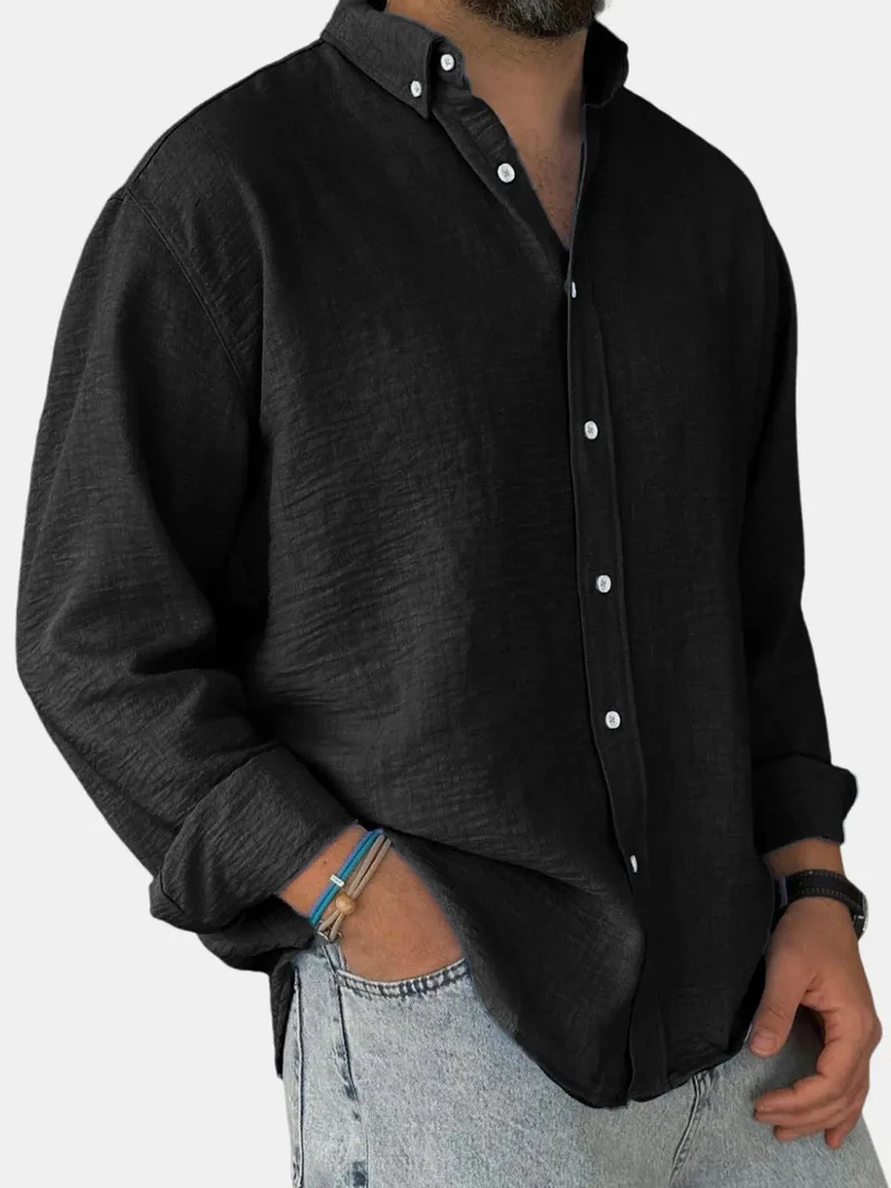 Nicholas | Herren Klassisches Button-Down Hemd