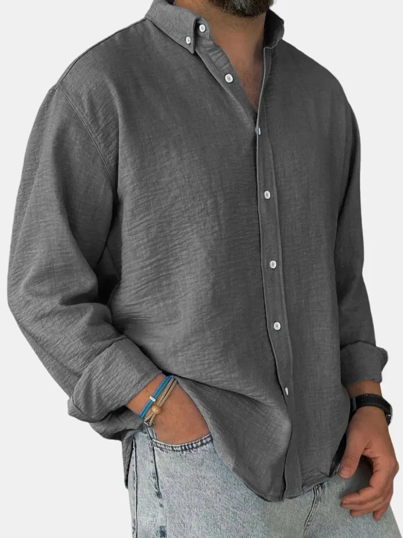 Nicholas | Herren Klassisches Button-Down Hemd