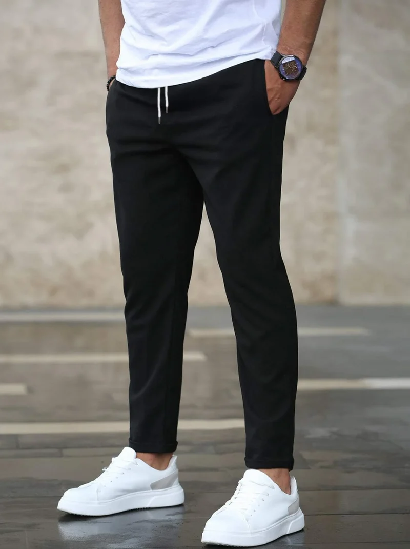 Ryan | Herren Legere Kordelzug Stretchhose