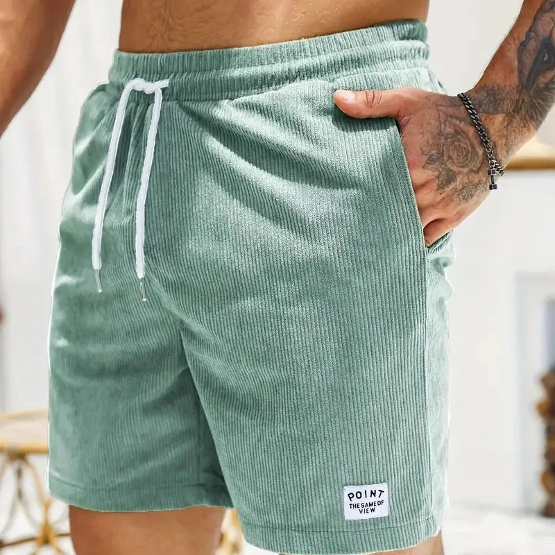Joshua | Herren Legere strukturierte Shorts