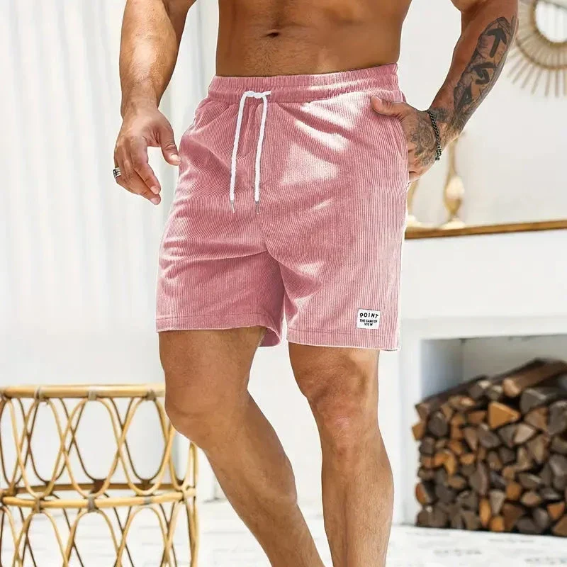 Joshua | Herren Legere strukturierte Shorts
