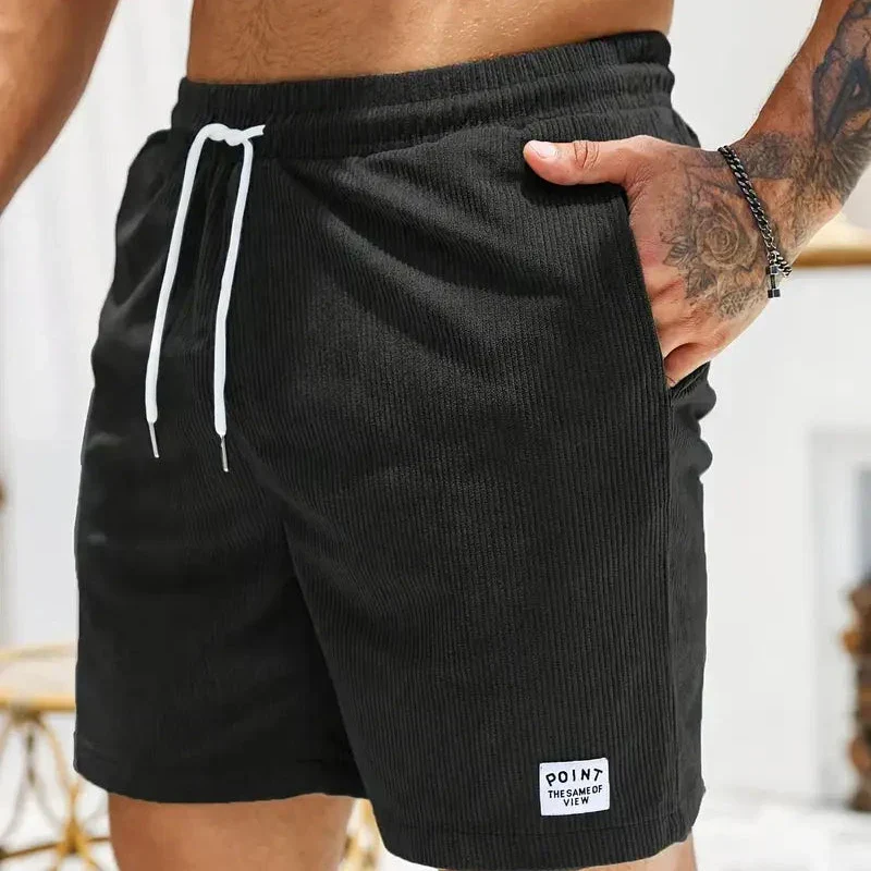 Joshua | Herren Legere strukturierte Shorts