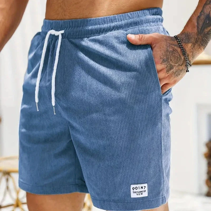 Joshua | Herren Legere strukturierte Shorts