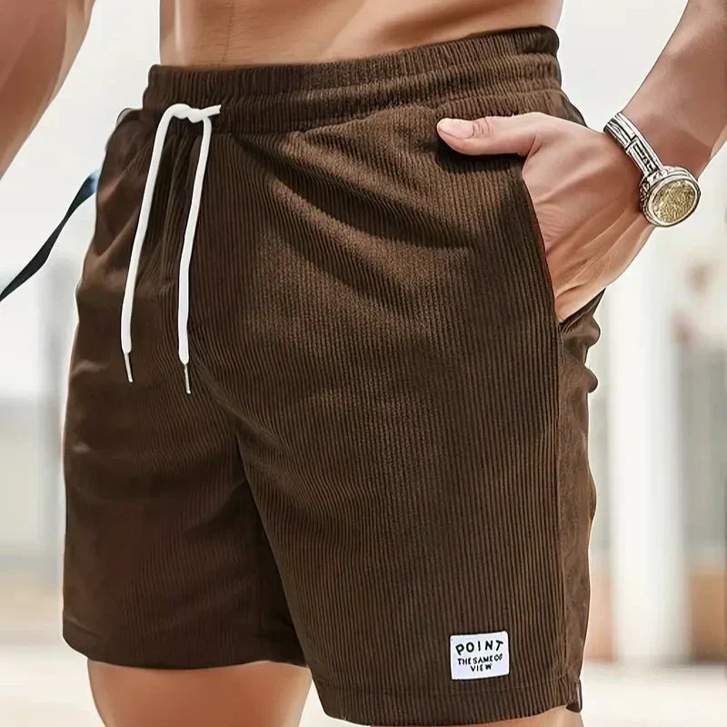 Joshua | Herren Legere strukturierte Shorts