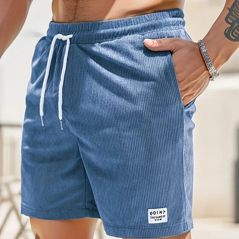 Joshua | Herren Legere strukturierte Shorts