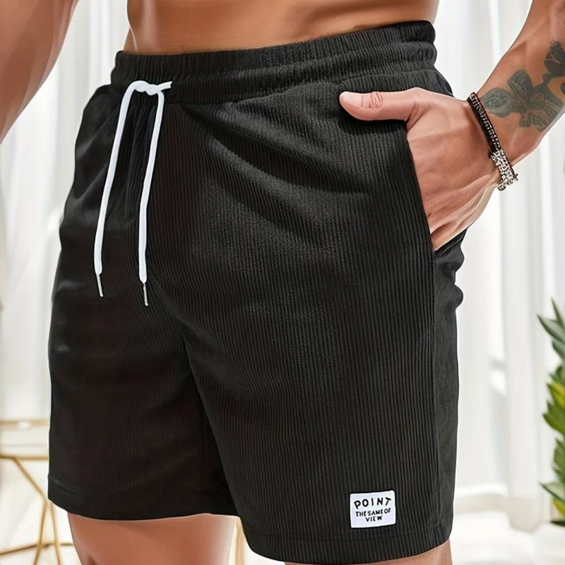 Joshua | Herren Legere strukturierte Shorts