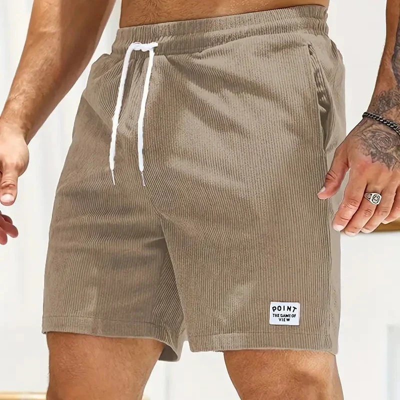 Joshua | Herren Legere strukturierte Shorts