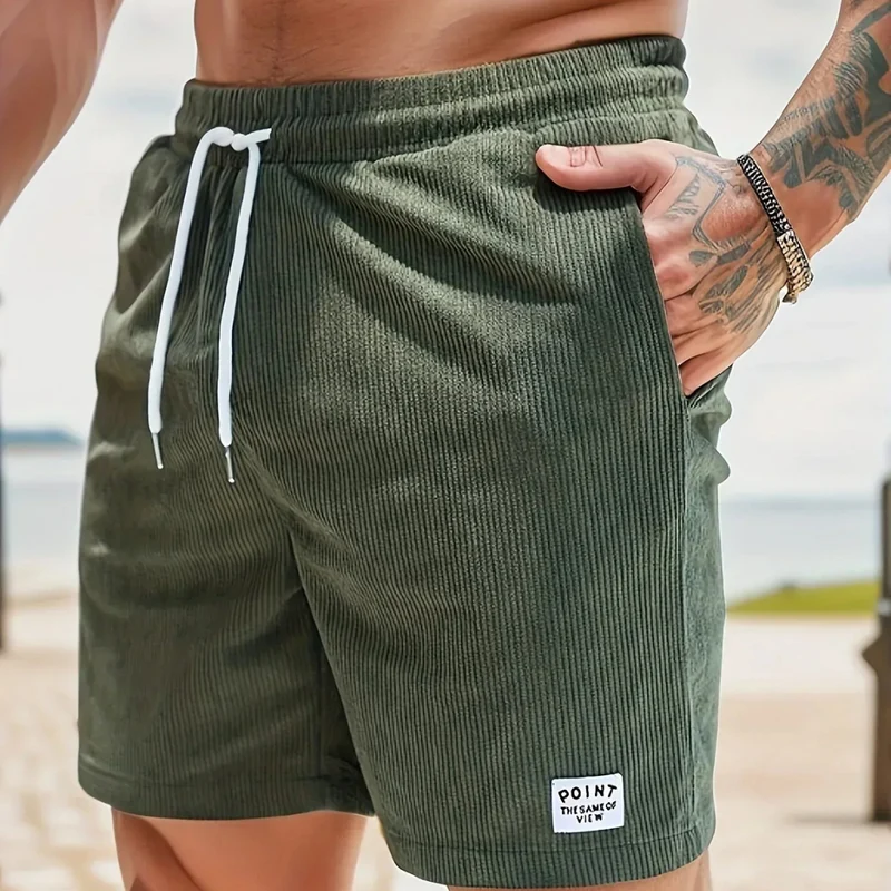 Joshua | Herren Legere strukturierte Shorts