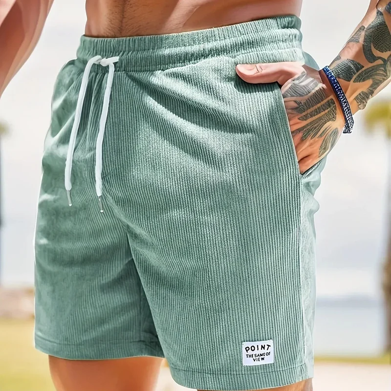 Joshua | Herren Legere strukturierte Shorts