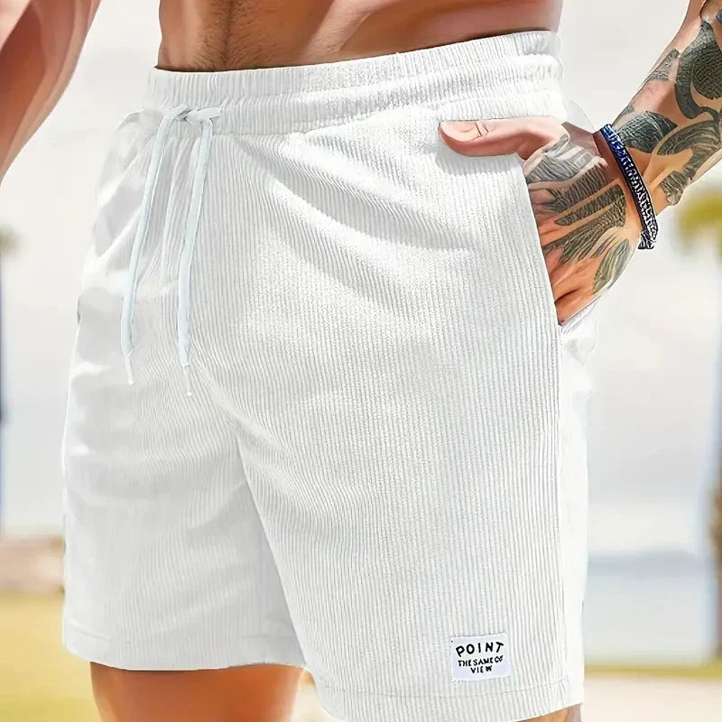 Joshua | Herren Legere strukturierte Shorts