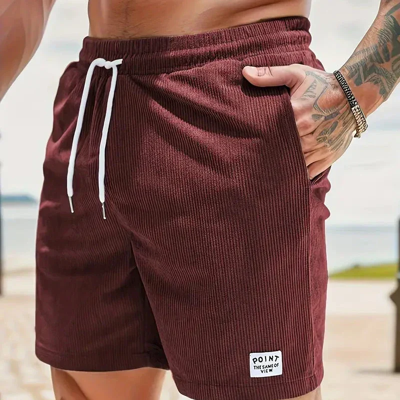 Joshua | Herren Legere strukturierte Shorts