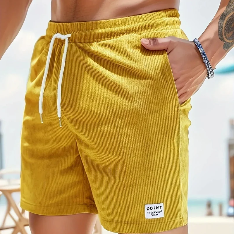 Joshua | Herren Legere strukturierte Shorts