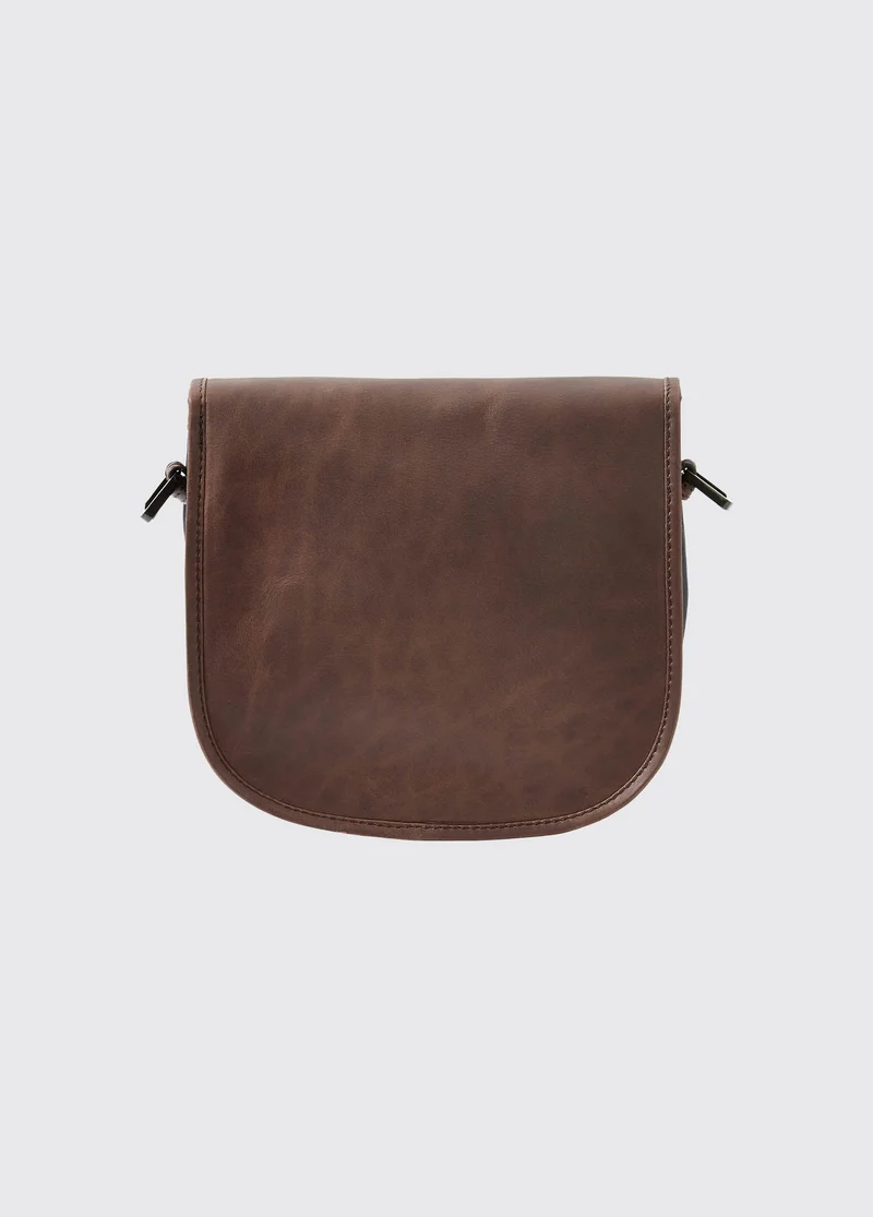 Clara Satteltasche - Navy/Brown