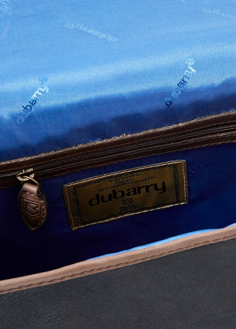 Clara Satteltasche - Navy/Brown