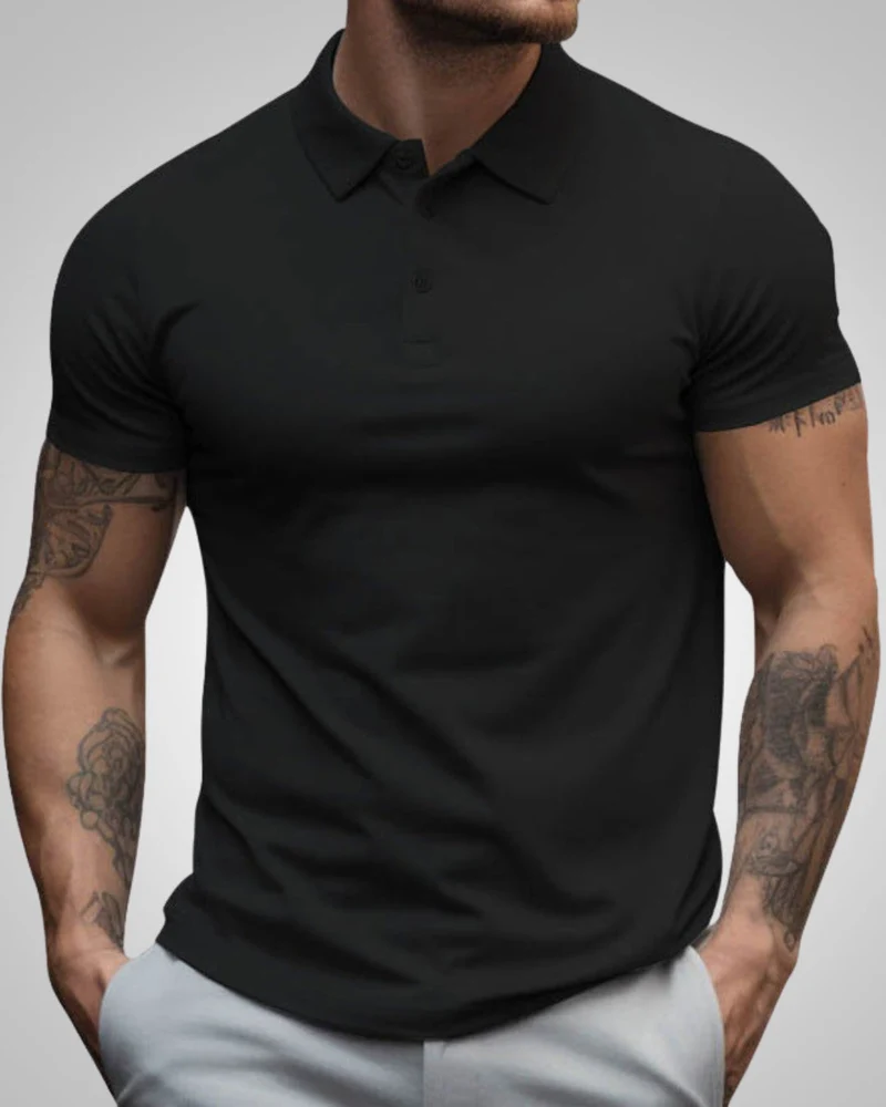 Julian | Herren Slim Fit Kurzarm Poloshirt