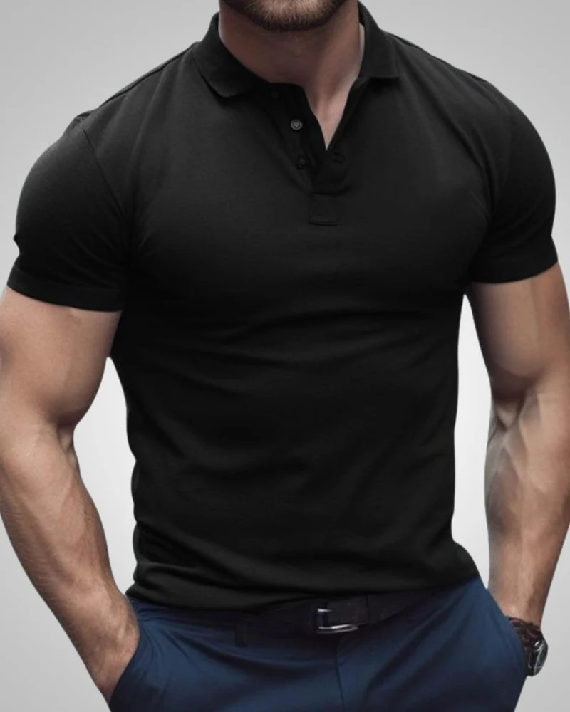 Julian | Herren Slim Fit Kurzarm Poloshirt