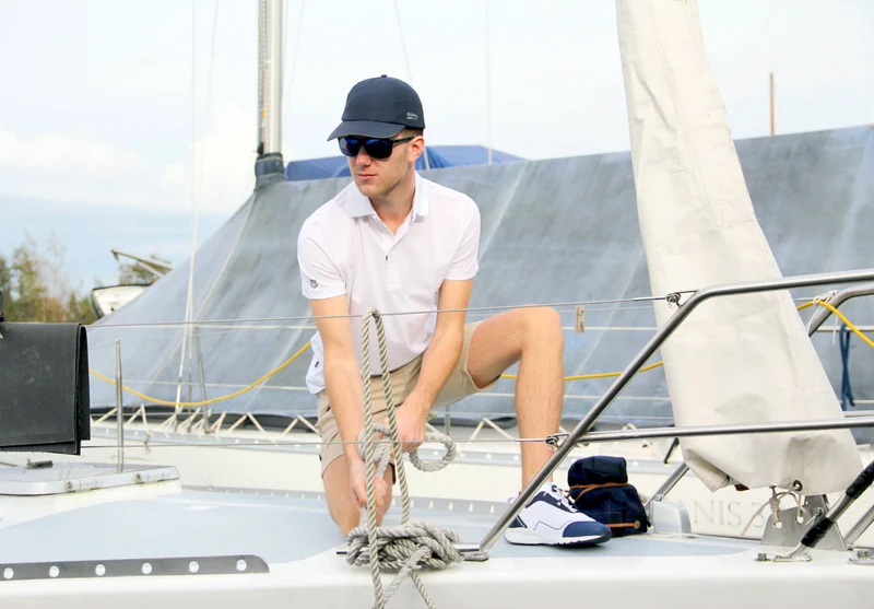 Sorrento Poloshirt UPF 40 - White