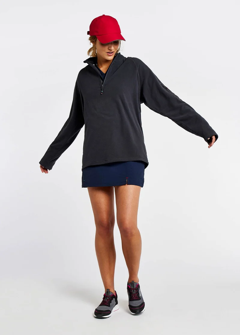 Valencia Damen Fleecepullover - Graphite