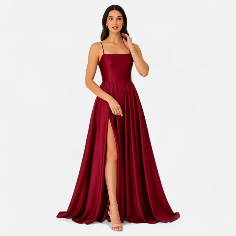 Margaret | Damen Elegantes Hochzeitsgäste Maxikleid