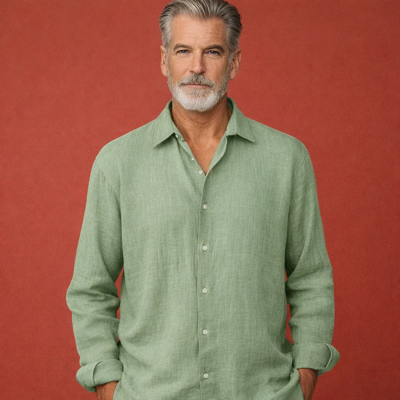 Harry | Herren Leinen Relaxed Fit Hemd