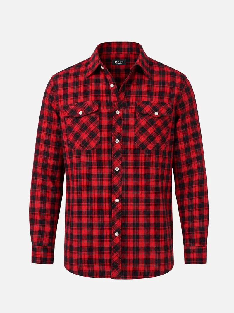 Julian | Herren Flanell Karo Hemd