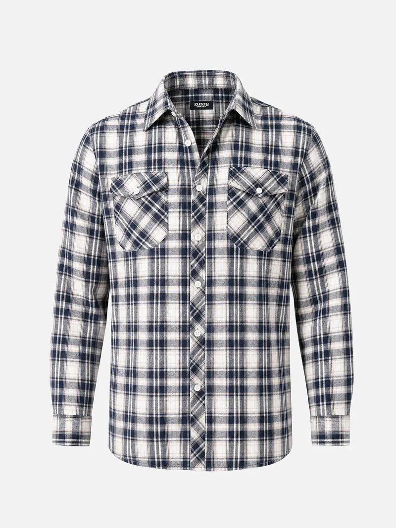 Julian | Herren Flanell Karo Hemd