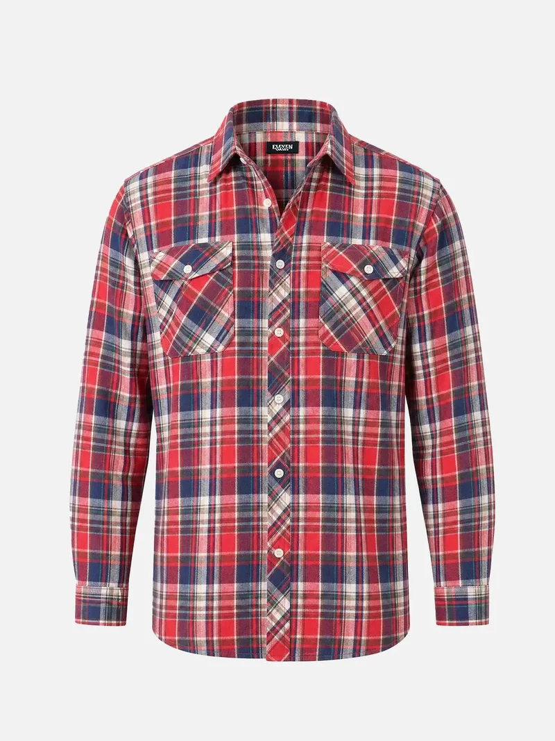 Julian | Herren Flanell Karo Hemd