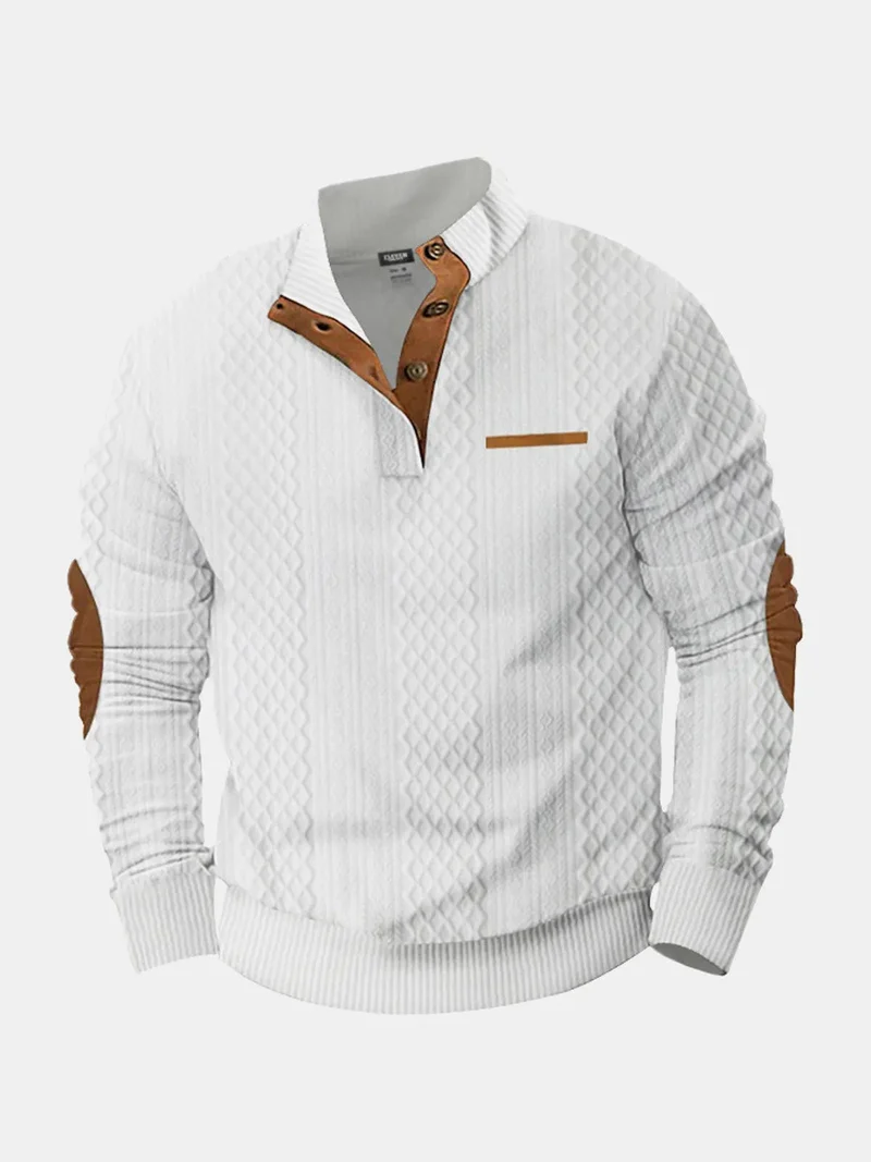 Jonas | Herren Klassiker Zopfmuster Pullover