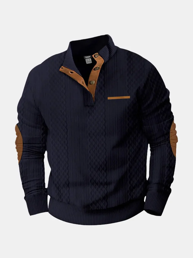Jonas | Herren Klassiker Zopfmuster Pullover
