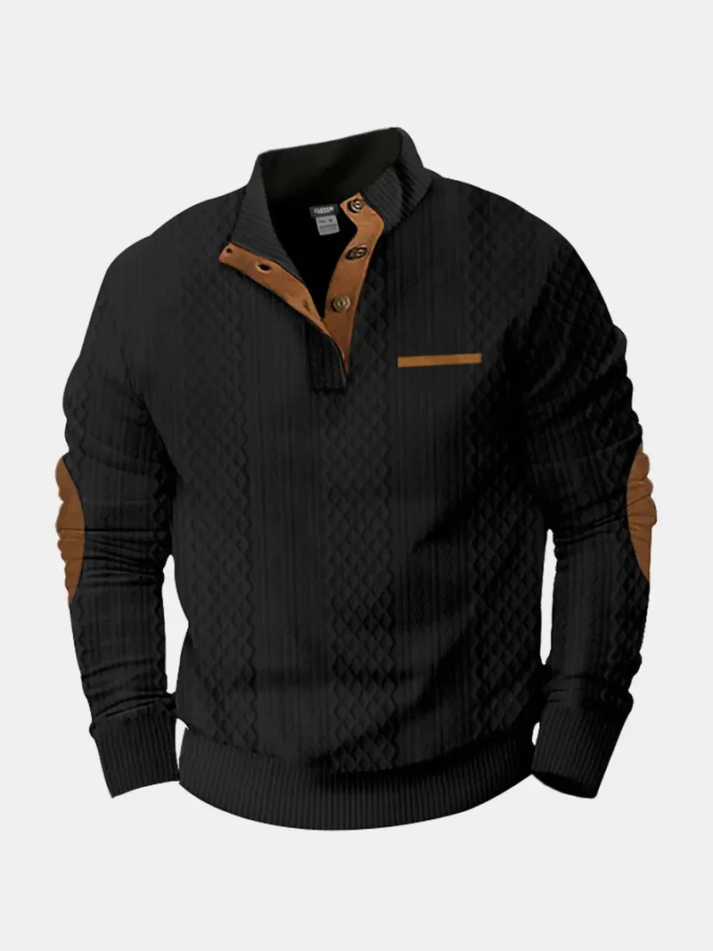 Jonas | Herren Klassiker Zopfmuster Pullover