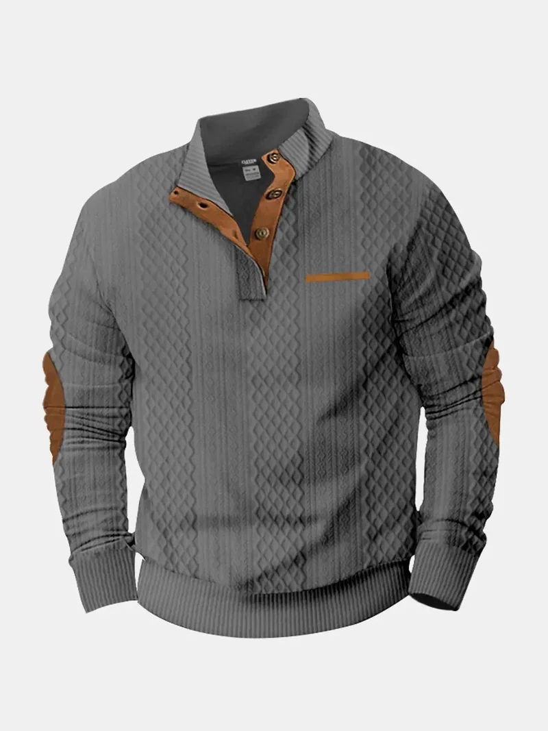 Jonas | Herren Klassiker Zopfmuster Pullover