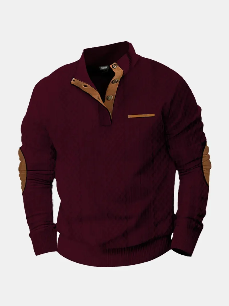 Jonas | Herren Klassiker Zopfmuster Pullover
