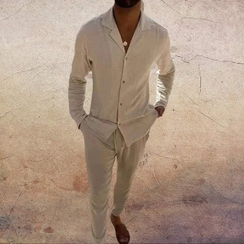 Dominik | Herren Leinen Sommer Set