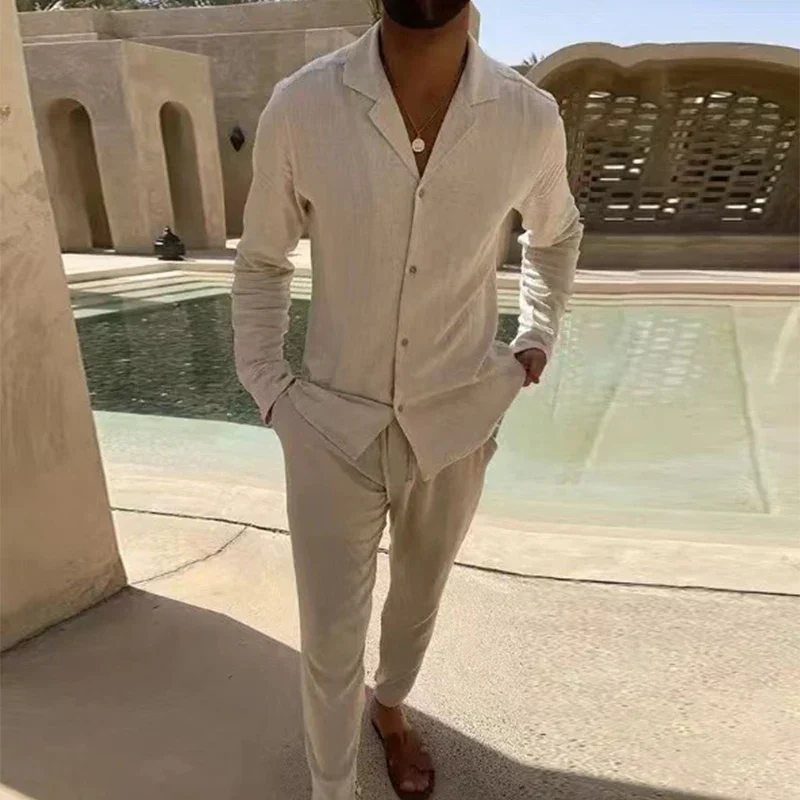 Dominik | Herren Leinen Sommer Set