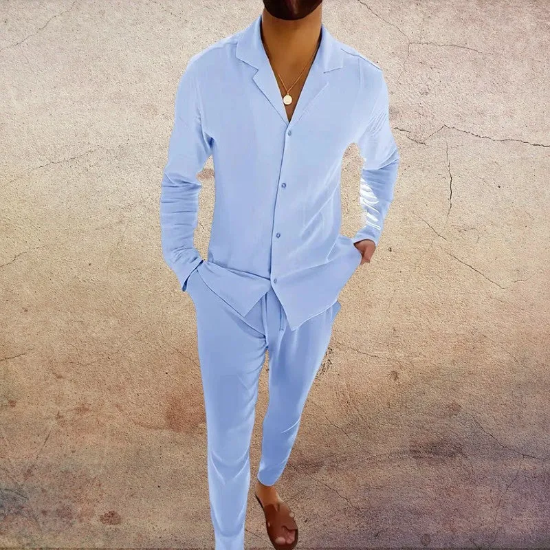 Dominik | Herren Leinen Sommer Set