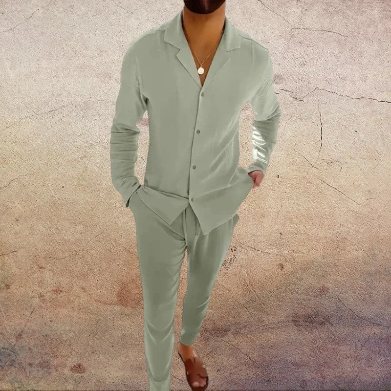Dominik | Herren Leinen Sommer Set