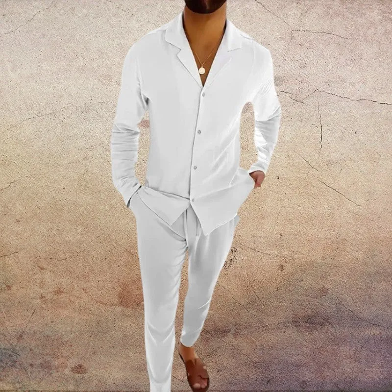 Dominik | Herren Leinen Sommer Set
