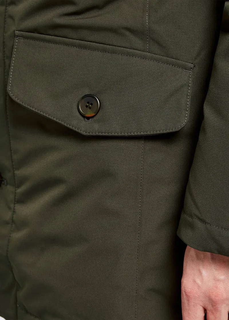 Urlingford Wattierter Parka - Ivy