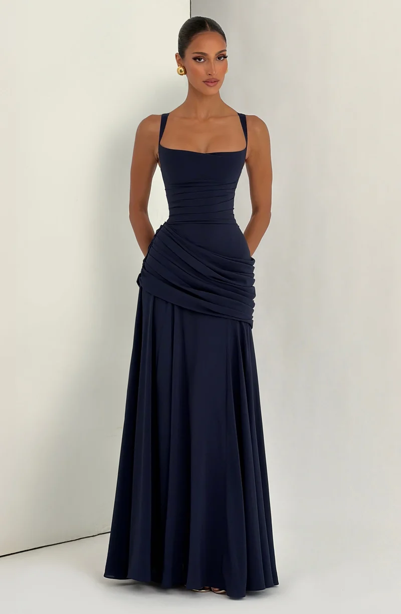 Jael | Damen Elegantes Langes Abendkleid