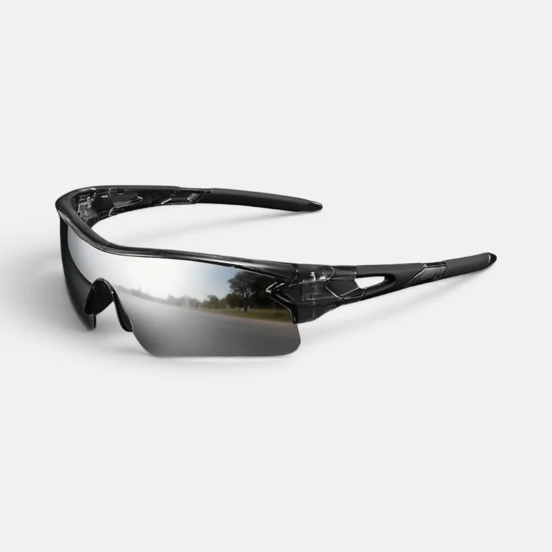 Sportsonnenbrille Verspiegelt Kunststoff Rahmen