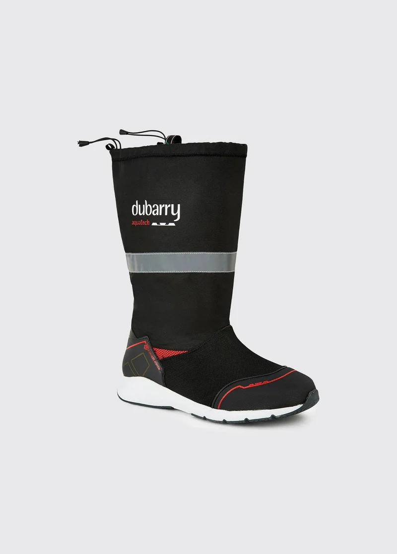 Valletta Damen Segelstiefel - Black