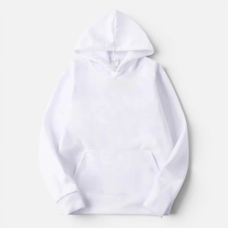 Oversized Hoodie mit Kapuze und Kängurutasche