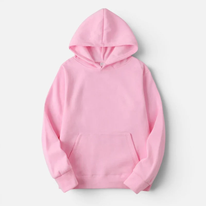Oversized Hoodie mit Kapuze und Kängurutasche