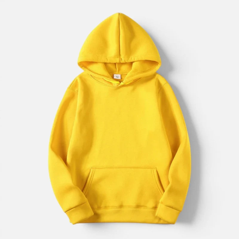 Oversized Hoodie mit Kapuze und Kängurutasche