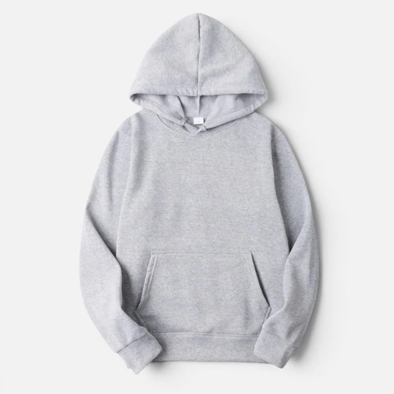 Oversized Hoodie mit Kapuze und Kängurutasche