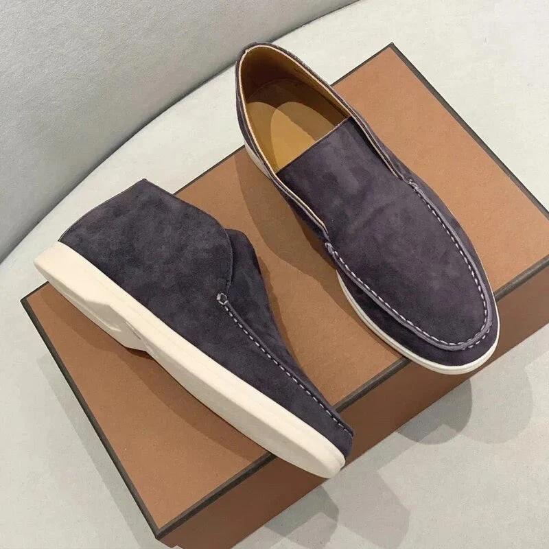 Herren-Slipper aus Wildleder zum Hineinschlüpfen